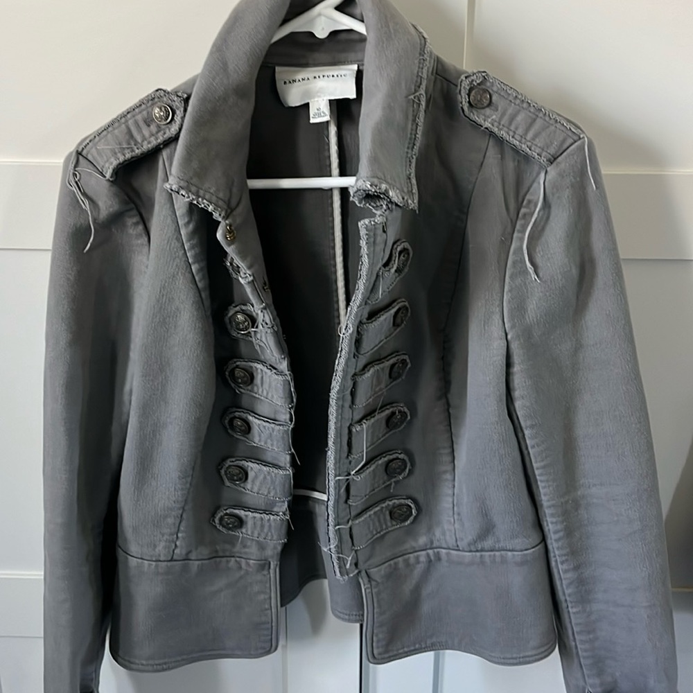 Banana Republic Green military jacket